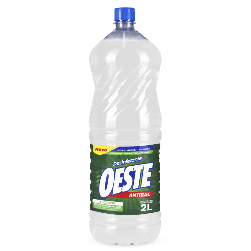desinfetante oeste antibac 2l eucalipto