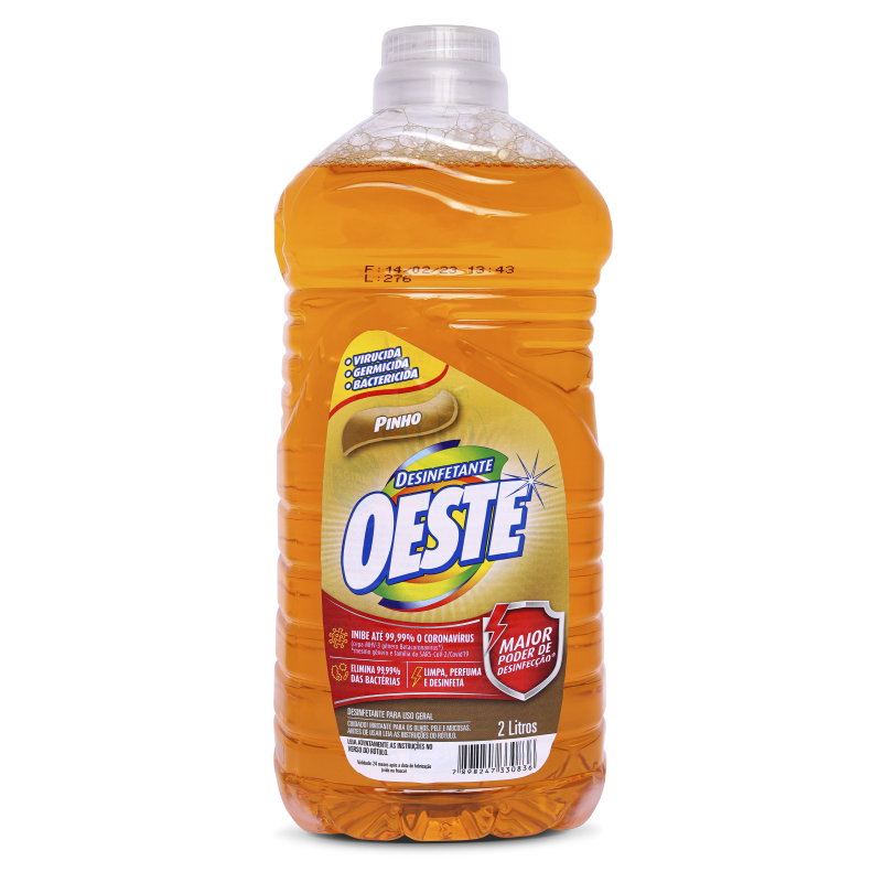 Desinfetante Oeste Pinho 2 Litros - Produtos Oeste