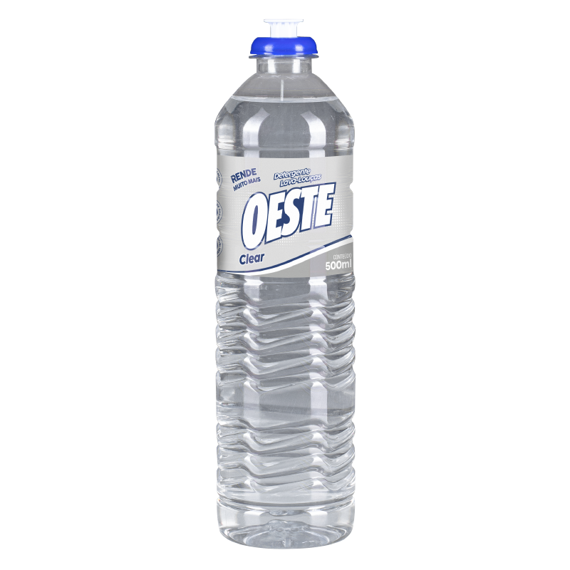 lava loucas oeste clear 500ml- produtos oeste